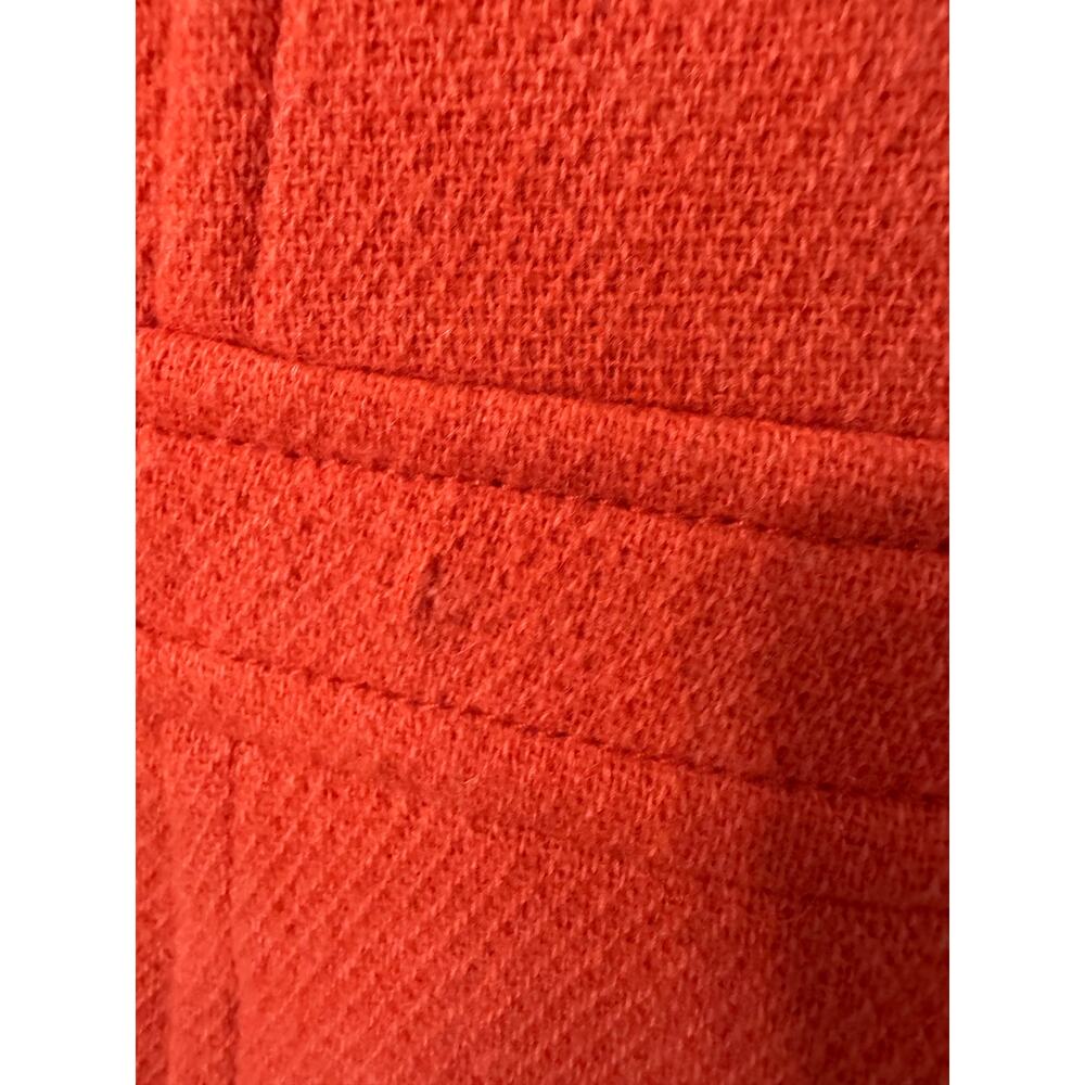 Talbots Wool Blend Button Front Orange Blazer Siz… - image 3